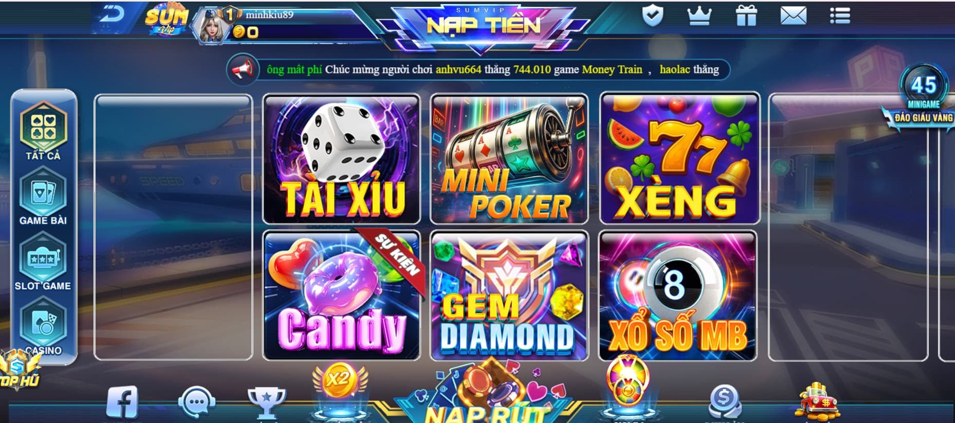 Trang chủ 34 Sumvip