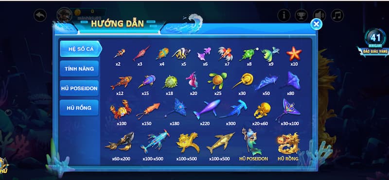 Thủ tục săn cá đổi thưởng tại Sum Vip 